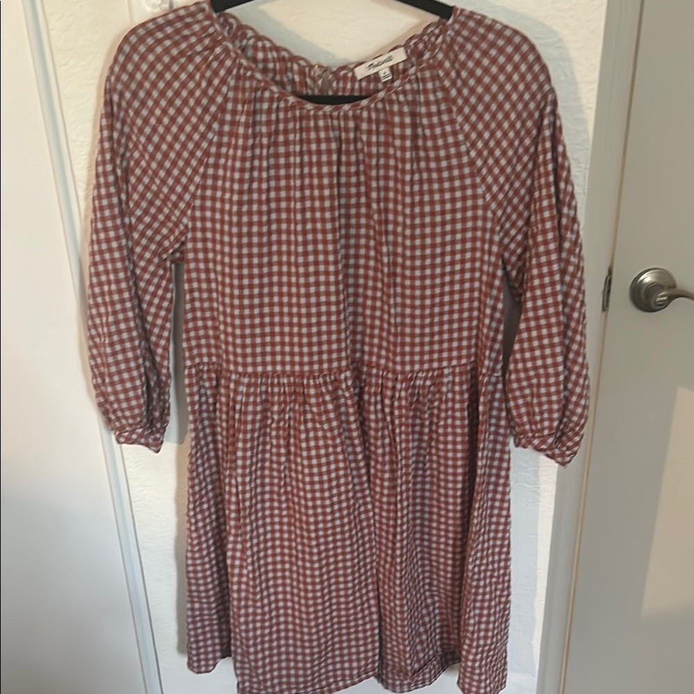 Madewell Gingham Dress